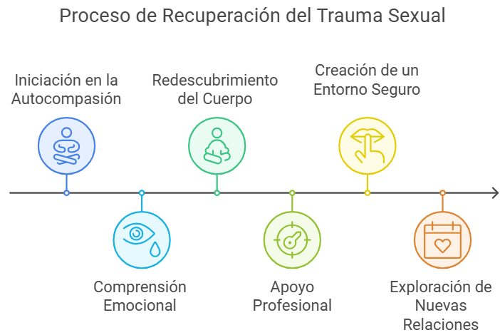 Cómo empezar el proceso de recuperación ante un trauma sexual con compasión