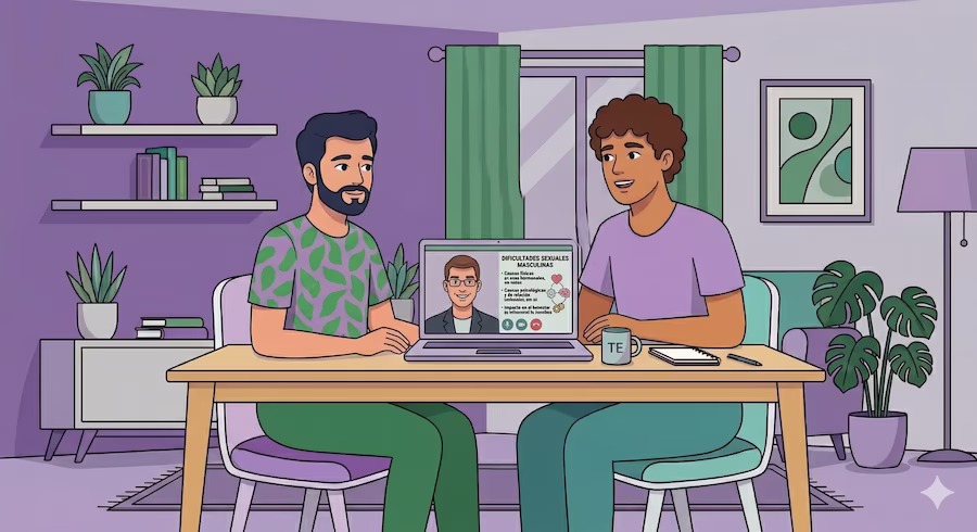 Terapia de pareja online hombres