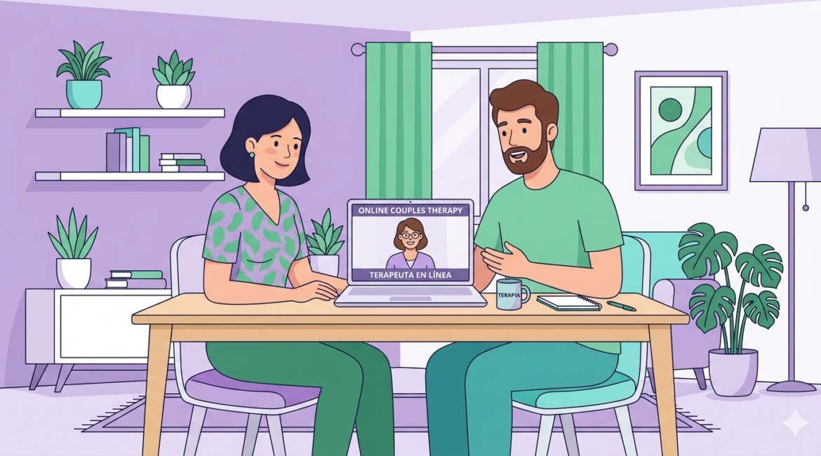 Terapia de pareja online solución
