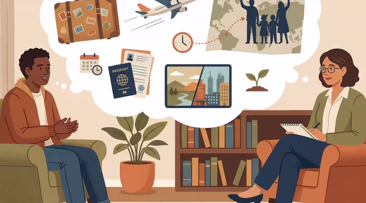 Psicólogo para migrantes hispanohablantes | Terapia en español online